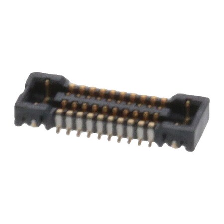Molex Board Stacking Connector, 20 Contact(S), 2 Row(S), Female, Straight, 0.016 Inch Pitch, Surface 5024262030